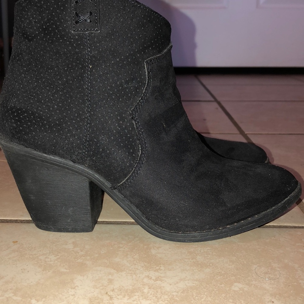 Black booties
